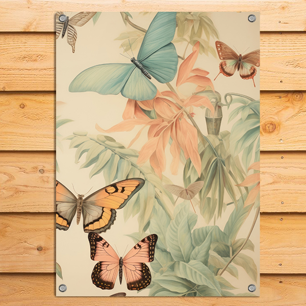 Tuinposter vlinders